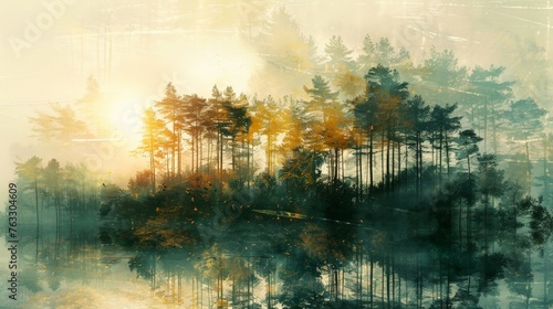Forest in Double Exposure © DVS
