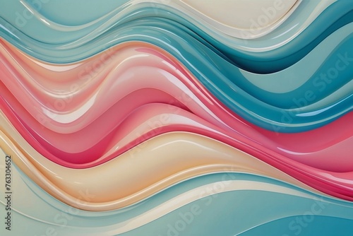 Abstract colorful background  liquid waves