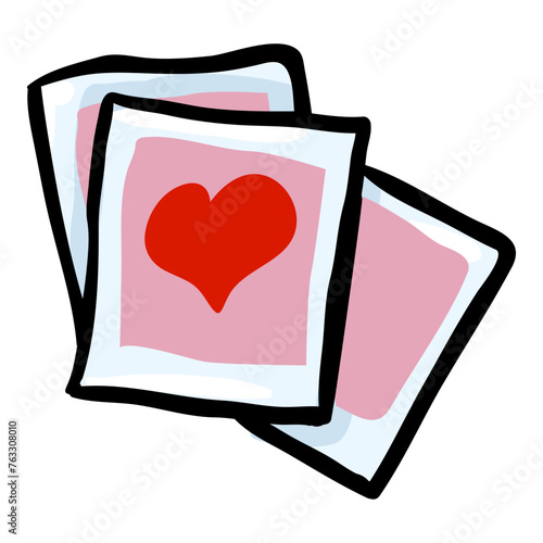Romantic Photos - Hand Drawn Doodle Icon