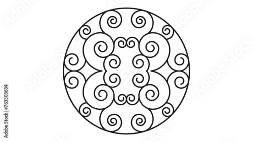 Spirals and Circle of Harmony - A Dance of Infinite Symmetry