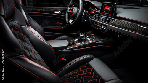 Retrofit a carbon fiber interior on a sports coupe.