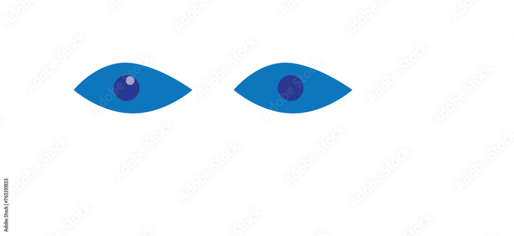 Eye icon set. Eyesight symbol. Retina scan eye icons. Simple eyes collection. Eye silhouette - stock vector Eye icon set. Eyesight symbol. Retina scan eye icons. Simple eyes collection. Eye silhouette - stock vector