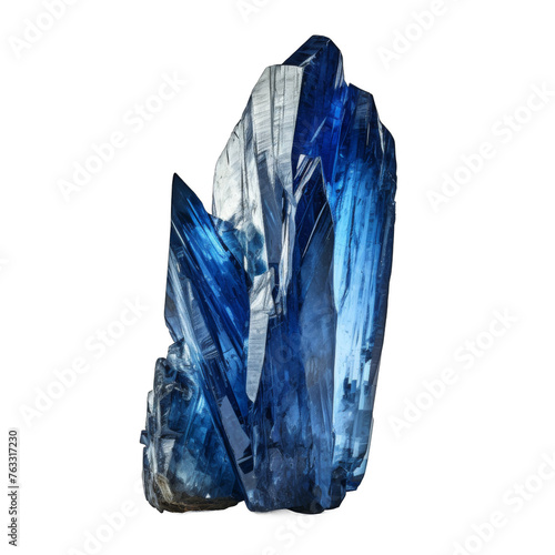 Kyanite isolated on transparent background