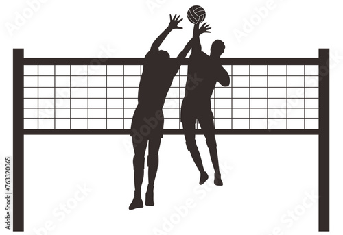 Men volleyball match