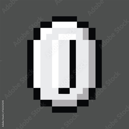 Silver Coin Game Pixelation
