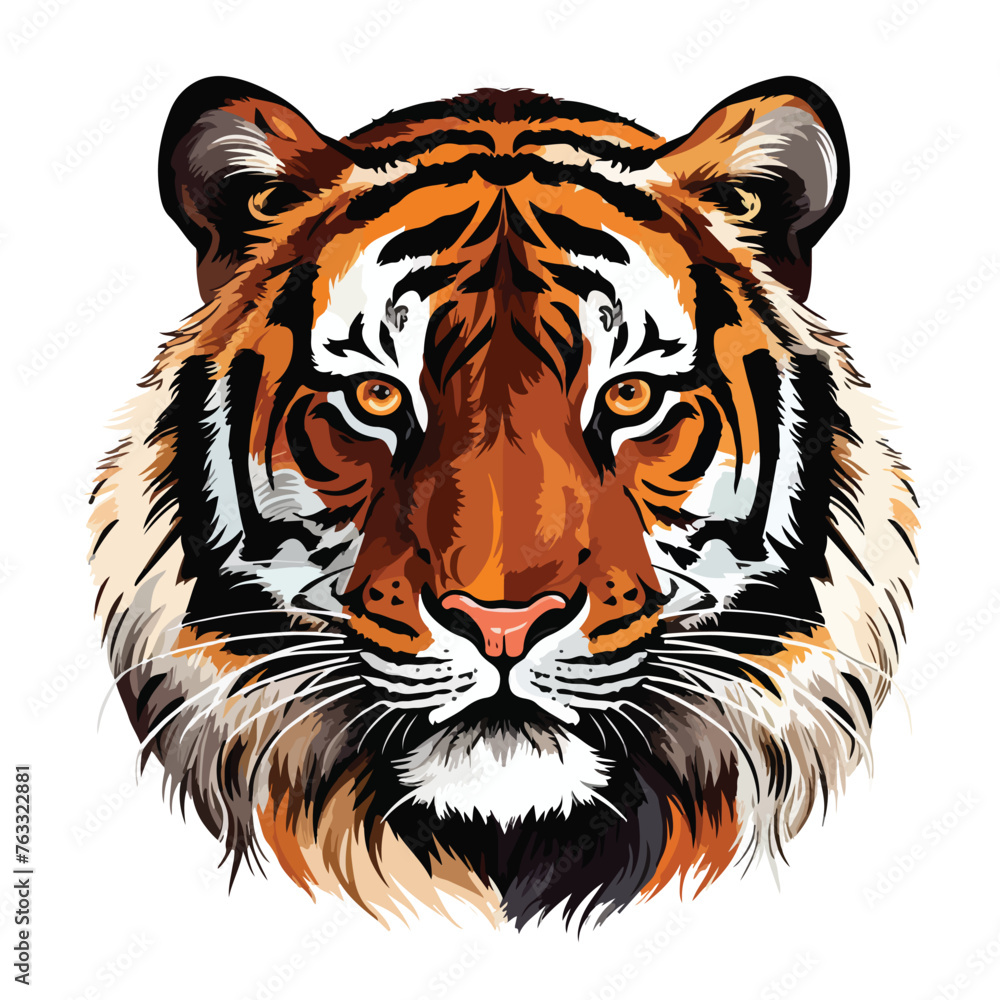 Tiger Clipart clipart isolated on white background