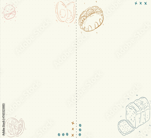Illustration vector to do list template notebook noe sticky
