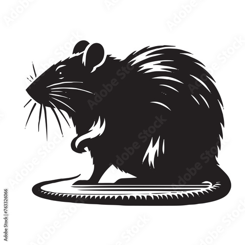 rat  silhouette clipart ,rat silhouette vector  ,rat  silhouette  images , rat silhouette  png 