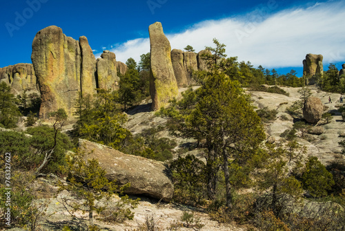 Mexico Chihuahua Creel Monk stone valley natural landmark landscape travel destination 