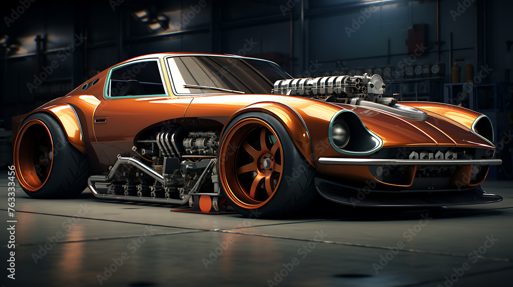 Upgrade the clutch and flywheel on a track-ready sports car.