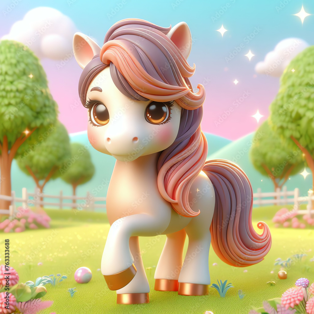 cute fantasy horse animation wallpaper for kids cute fantasy horse animation wallpaper for kids
