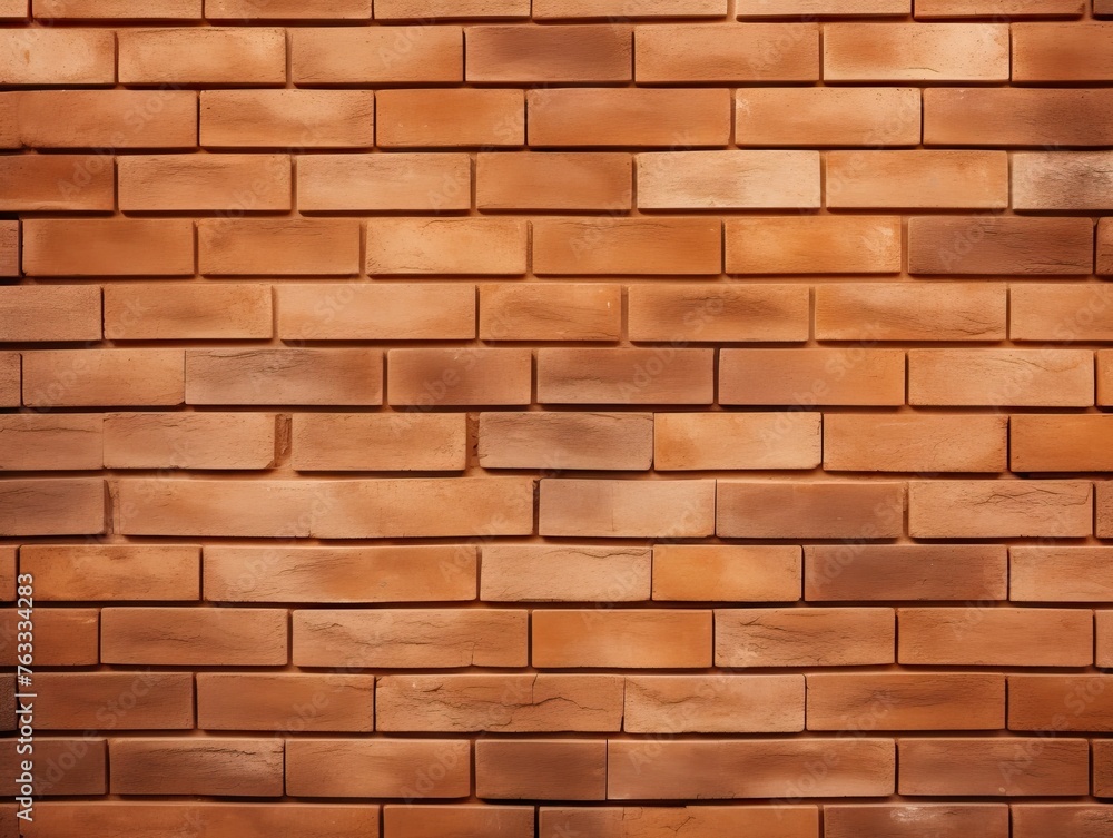 New Brown Terracotta Brick Blocks Wall Background Close Up, Pattern with Red Bricks or Brickwork House New Brown Terracotta Brick Blocks Wall Background Close Up, Pattern with Red Bricks or Brickwork House