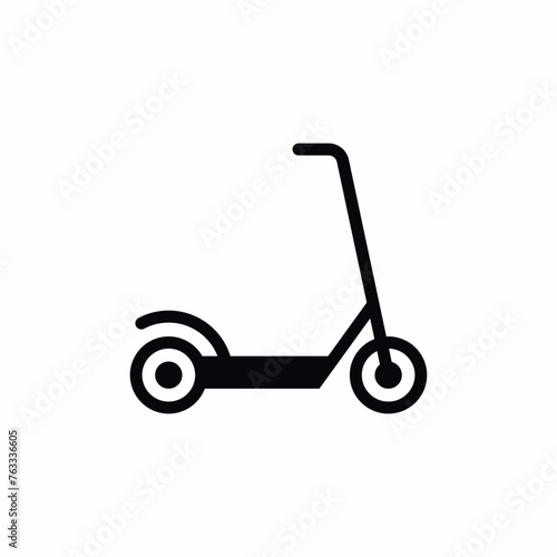 Electric Scooter Bike Vehicle icon