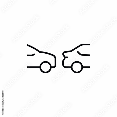 Car Chase Pursuit Vehicle icon