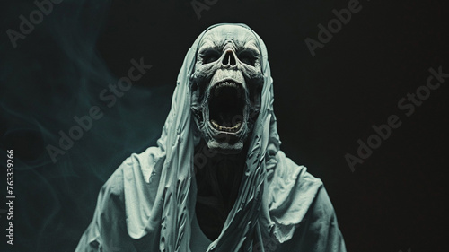 horror and halloween, a mon...