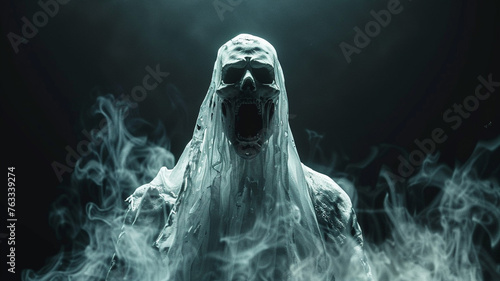 horror and halloween, a mon...