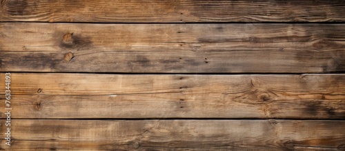 A weathered wooden wall with numerous planks