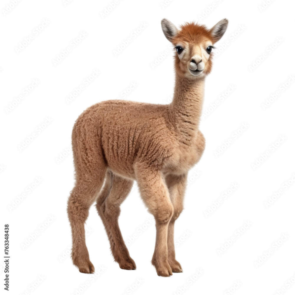 close up of a llama isolated on transparent background cutout close up of a llama isolated on transparent background cutout