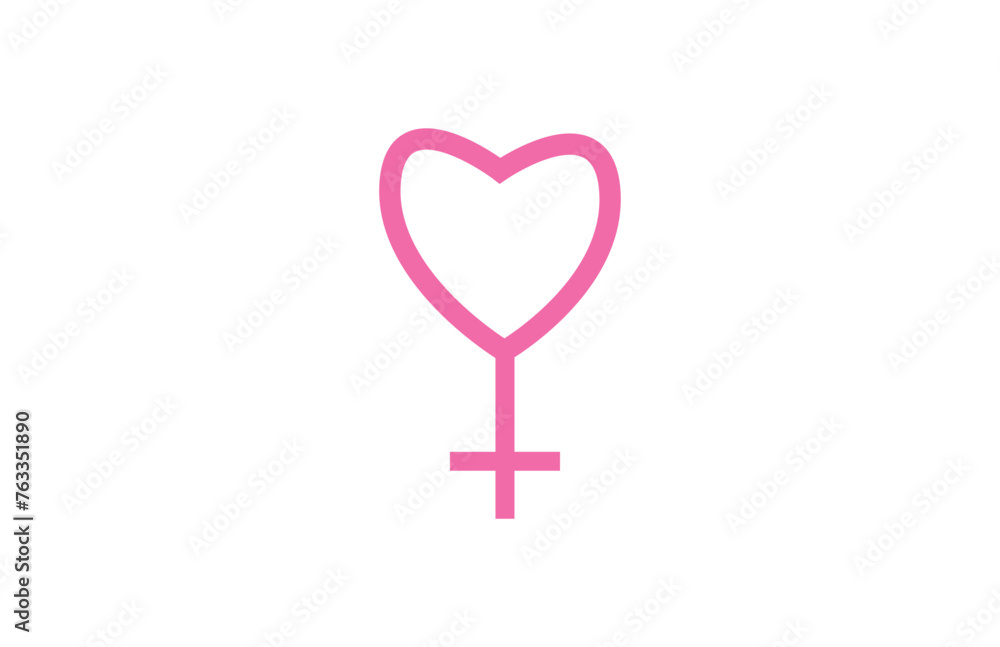 Hetero female sign with heart shape solid icon, Mother day concept, Heart shape with gender sign on white background, female symbol in glyph style for mobile and web. Vector graphics. Hetero female sign with heart shape solid icon, Mother day concept, Heart shape with gender sign on white background, female symbol in glyph style for mobile and web. Vector graphics.