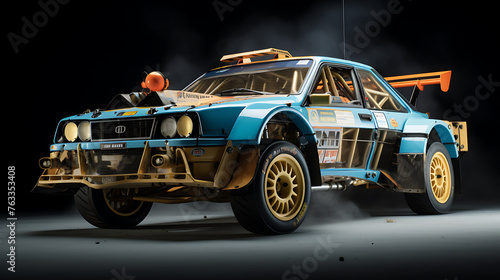 Upgrade the suspension on a rally car. © Transport Images