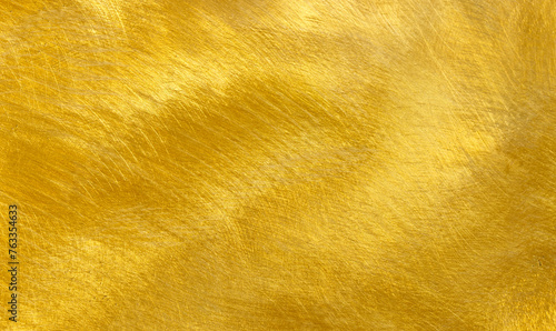 gold scratched metal sheet