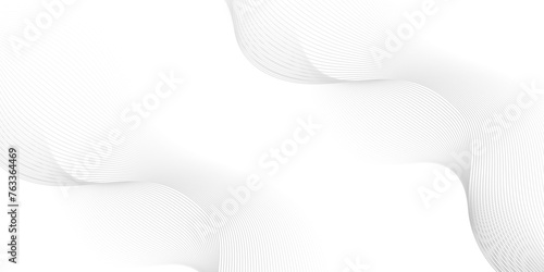 Abstract white digital blend wave lines and technology background. Modern white flowing wave lines and glowing moving lines. Futuristic technology and sound wave lines background.