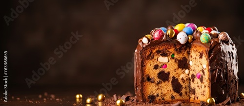 Slice missing from chocolat...