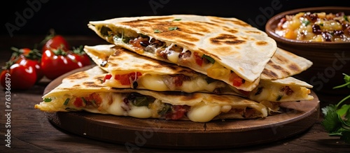 Authentic quesadillas and s...
