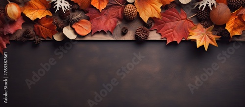 Blackboard decorated with a...