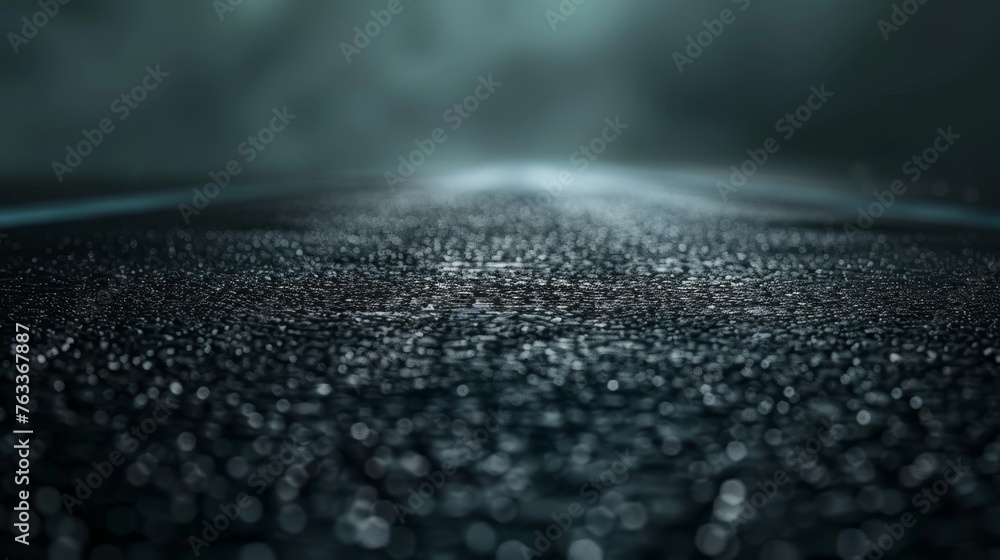Black asphalt road and empty dark street scene background Black asphalt road and empty dark street scene background