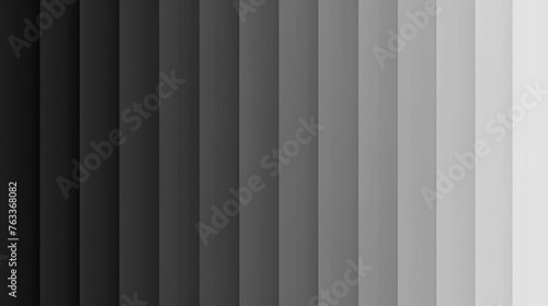 Abstract image of a gradient of gray color, a number of different shades of color, a smooth transition of white to black, shades, texture, design, black stroke, layers, separation. Generative by AI