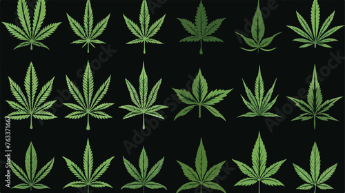 Marijuana vector icon