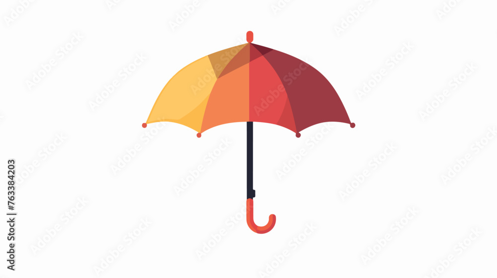 Umbrella icon in trendy flat design flat vector isolated