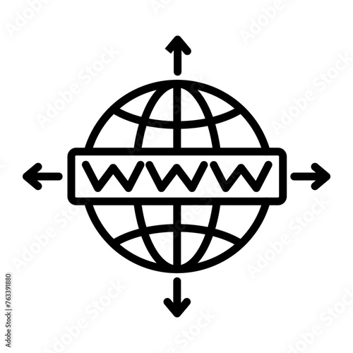 Browsing Line Icon