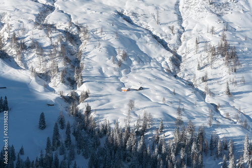 Blick von der Schwarzwand zur Schreckalm, Rauriser Tal, Pinzgau, Salzburg, Österreich photo