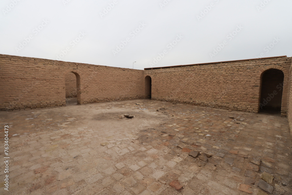 the house of the prophet of god , abraham, may god bless him and grant him peace in ur in Iraq the house of the prophet of god , abraham, may god bless him and grant him peace in ur in Iraq