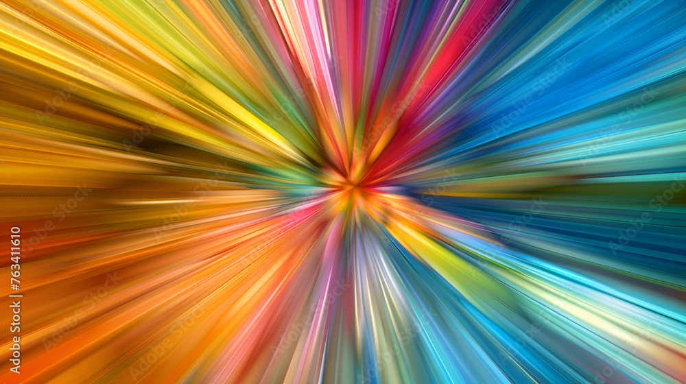 Abstract surface of radial blur zoom in orange, red, green tones. Bright colorful background with radial, diverging, converging lines. Abstract background with autumn colors Abstract surface of radial blur zoom in orange, red, green tones. Bright colorful background with radial, diverging, converging lines. Abstract background with autumn colors