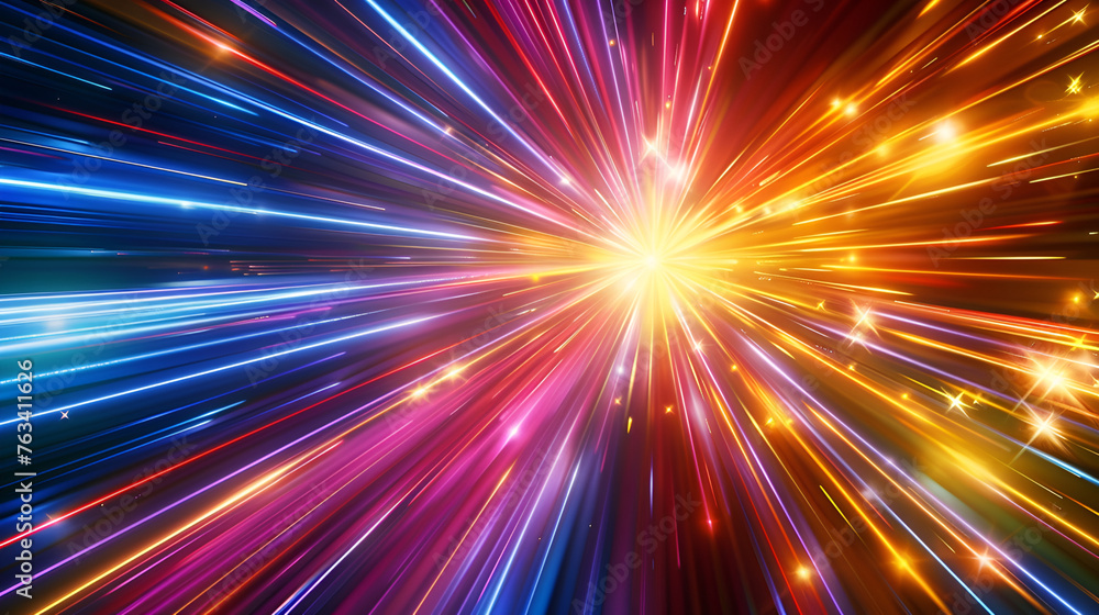 abstract background with rays of light and space ,3d render abstract multicolor spectrum background bright orange blue neon rays and colorful glowing lines abstract background with rays of light and space ,3d render abstract multicolor spectrum background bright orange blue neon rays and colorful glowing lines