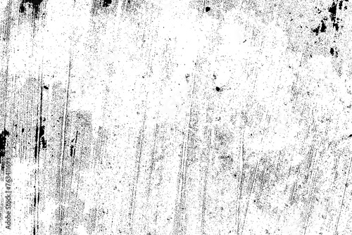 Abstract dusty and grungy scratch texture material or surface. The particles of charcoal splatted on white background. black dust particles explode isolated on white background photo