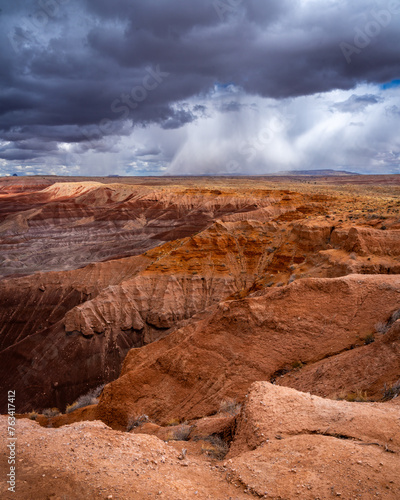 Little Painted Desert  Winslow  Arizona  USA  America.