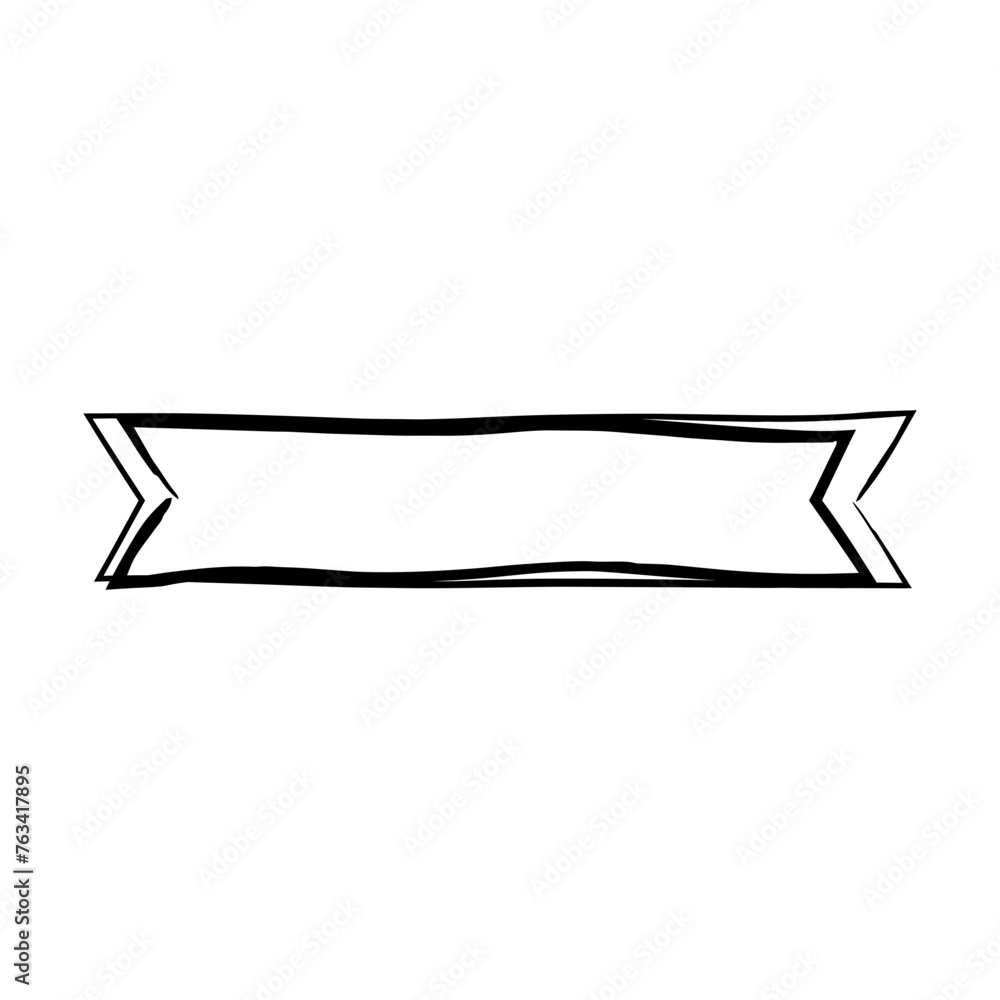 Ribbon banner, abstract rectangle label frame border in grunge texture shape for background template element illustration for design Ribbon banner, abstract rectangle label frame border in grunge texture shape for background template element illustration for design