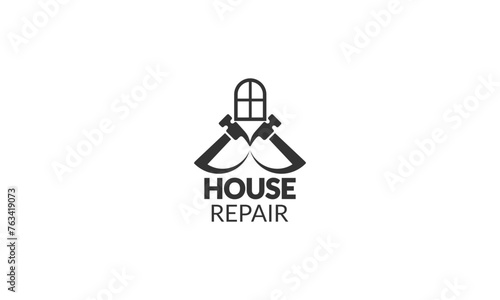 Creative Home Repair Logo Design Inspiration.
