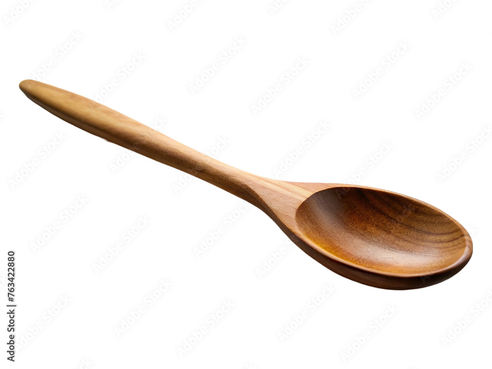 Wooden spoon. isolated on transparent background. Wooden spoon. isolated on transparent background.