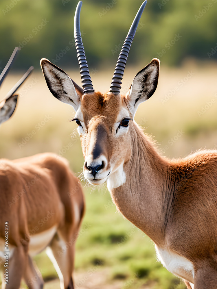 Impala antelope (Aepyceros melampus)