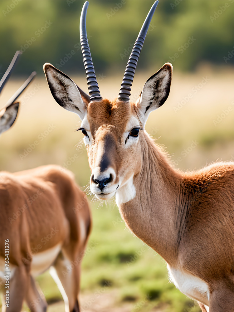 Impala antelope (Aepyceros melampus) Impala antelope (Aepyceros melampus)