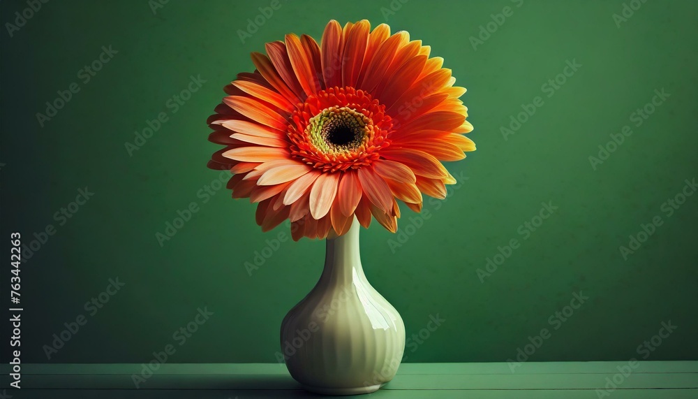 orange gerbera in vase flower, vase, flowers, gerbera, daisy, bouquet orange gerbera in vase flower, vase, flowers, gerbera, daisy, bouquet