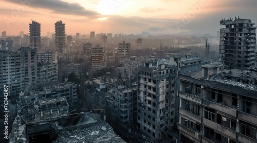 Postapocalyptic city