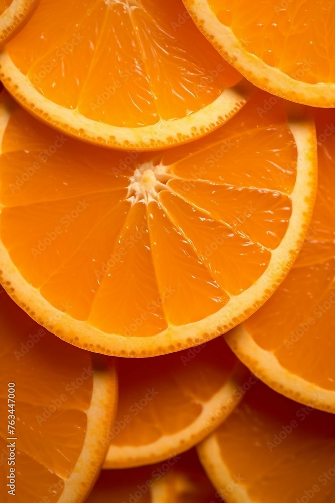Close-up of Orange Slices in Various Shapes and Sizes
Close-up of Orange Slices in Various Shapes and Sizes