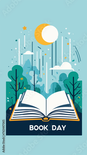 Reading Day Celebration Vector