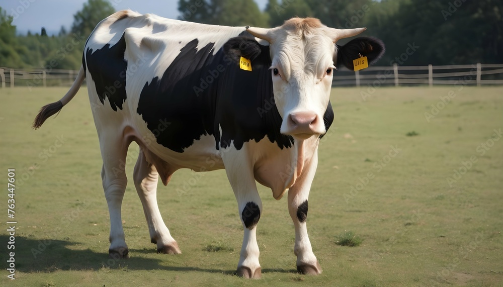 A Cow With Its Tail Tucked Between Its Legs Scare Upscaled 4